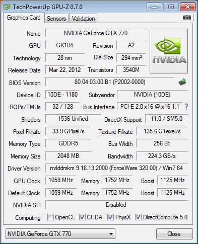 Bios-Mod: GeForce GTX 680 wird zu einer GeForce GTX 770?