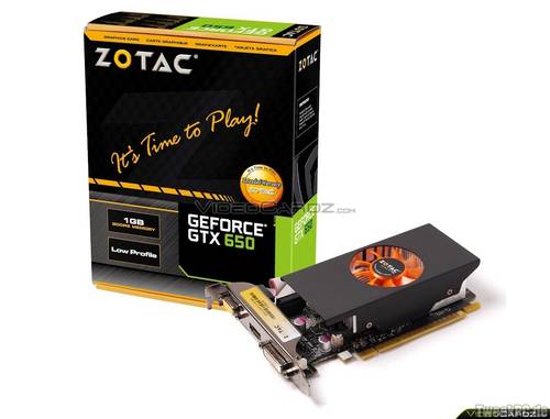Zotac: GeForce GTX 650 im Low-Profil-Format