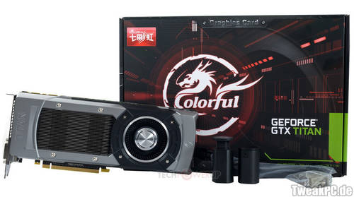 Colorful kündigte übertaktete GeForce GTX Titan an