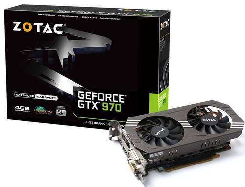 Zotac GeForce GTX 970 abgelichtet