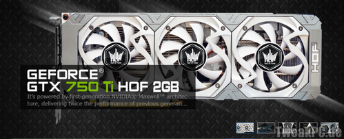 Galaxy GeForce GTX 750 Ti HOF: Ohne Spannungserhöhung auf 1,4 GHz übertakt