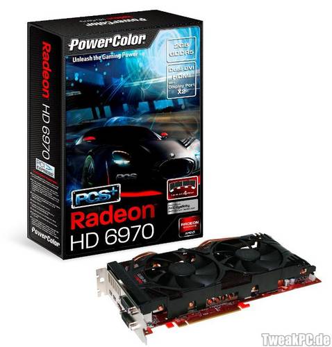 POWERCOLOR PCS+ HD6970 - Übertaktete 6970 mit 940MHz