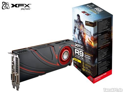 XFX AMD Radeon R9 290X mit Battlefield 4 - sofort lieferbar