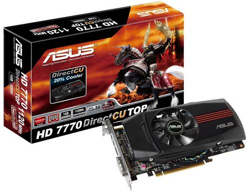 Asus DirectCU: Übertaktete AMD Radeon HD 7770