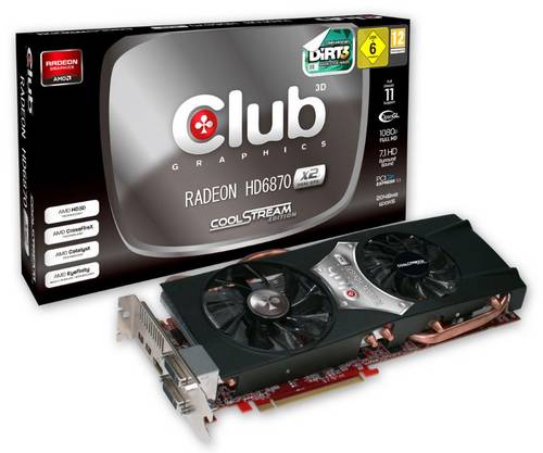 Club 3D: Radeon HD 6870 X2 präsentiert