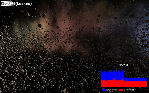 DX11 gegen DX12 im Vergleich: Intel Asteroids Demo