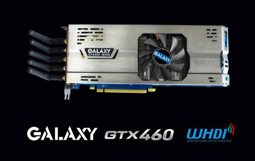 Galaxy GTX 460 mit Mini-PCI-Express unterstützt WHDI - Bilder