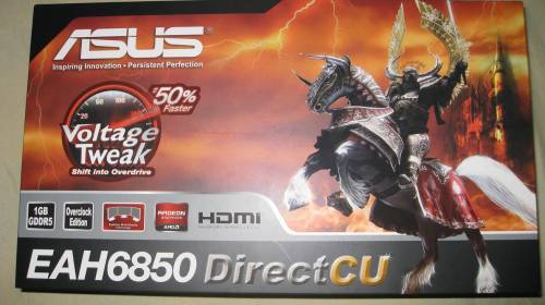 ASUS Radeon HD 6850 DirectCU OC Karte