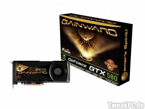 Gainward GeForce GTX 580 GS - overclocked auf 835 MHz