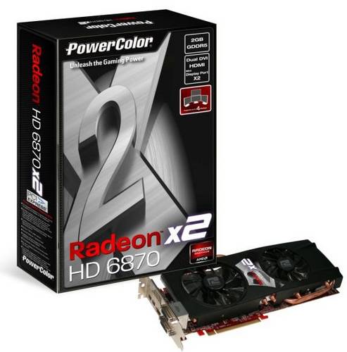 Powercolor: Radeon HD 6870 X2 vorgestellt