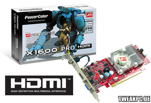 Powercolor bringt X1600 Pro mit HDMI