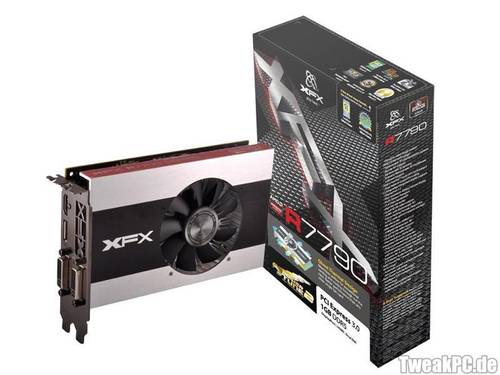 XFX Radeon HD 7790 Core Edition  - günstige Version der Radeon HD 7790