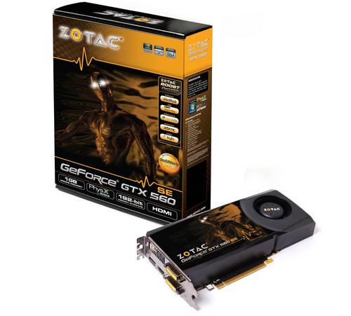 Zotac zeigt GeForce GTX 560 SE