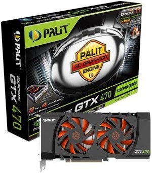 Palit: GeForce GTX 470 mit Doppellüfter