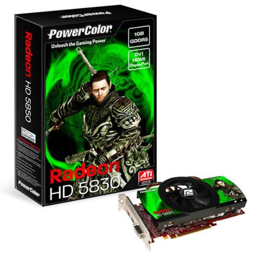Kompakte Radeon HD 5830 von PowerColor