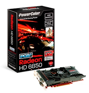 PowerColor PCS+ HD 6850 - stärker übertaktet ab Werk