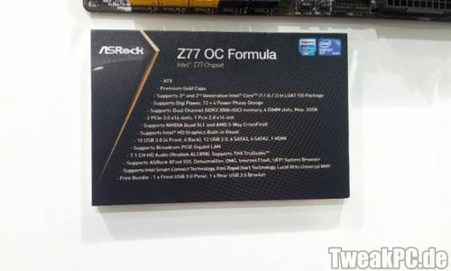 ASRock präsentiert Z77 OC Formula und X79 Extreme11