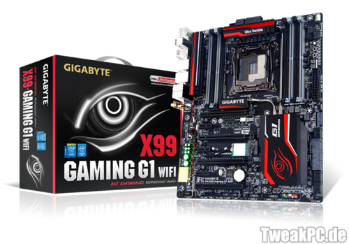 Gigabyte zeigt X99 Gaming G1 WiFi Mainboard