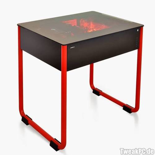 Lian Li DK01: Prototyp eines Tisch-Gehäuses vorgestellt