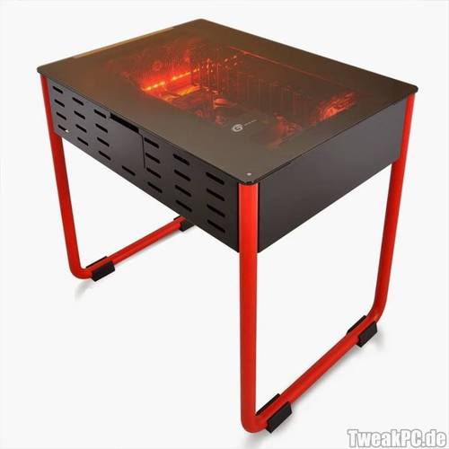 Lian Li DK01: Prototyp eines Tisch-Gehäuses vorgestellt