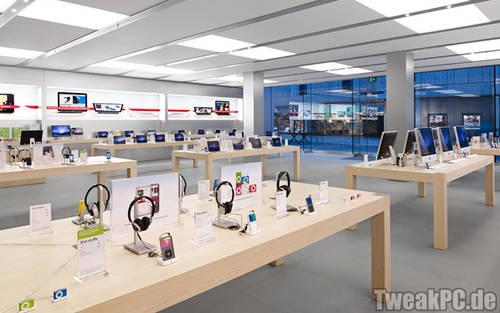 Apple Store: Waren im Wert von einer Million Euro gestohlen