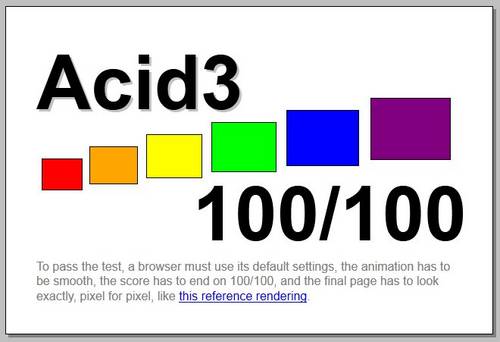 Acid3-Test geändert: IE9 und Firefox 6 bestehen zu 100 Prozent