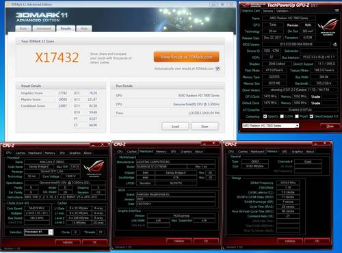 AMD Radeon HD 7970: Quad-CrossFireX-Verbund mit LN2 übertaktet