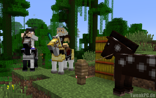Minecraft: Pferde kommen am 1. Juli
