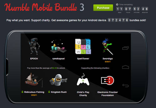 Humble Bundle: 6 Android-Games zum Sonderpreis