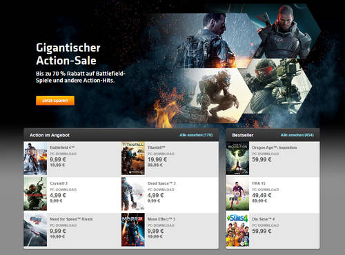Action-Sale bei EA Origin: 17 Command-&-Conquer-Spiele für 30 Euro