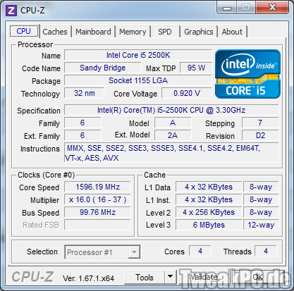 CPU-Z 1.67.1 zum Download freigegeben