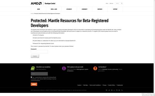 AMD öffnet Mantle: Entwicklerportal für Mantle SDK