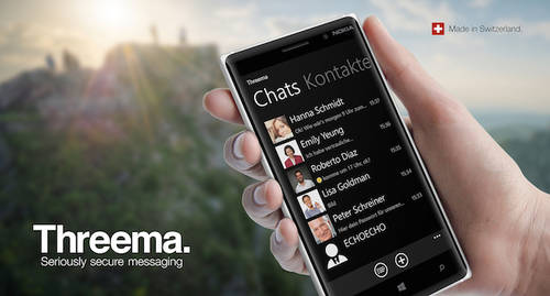 Threema: Schweizer Krypto-Messenger jetzt auch für Windows Phone