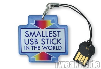 Deonet: Kleinster USB-Stick der Welt mit bis zu 16 GB Speicher