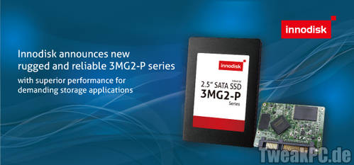Innodisk 3MG2-P: SSD-Serie mit bis zu 1 TB für professionelle Anwender