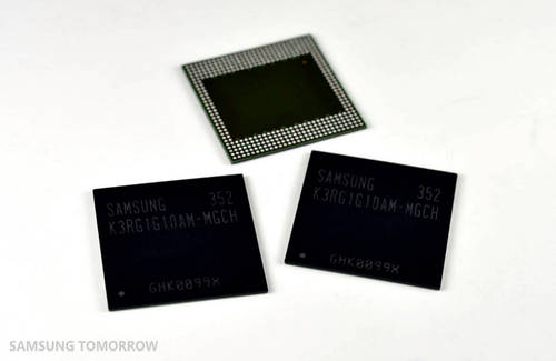 Samsung präsentiert 4-GB-LPDDR4-RAM-Module