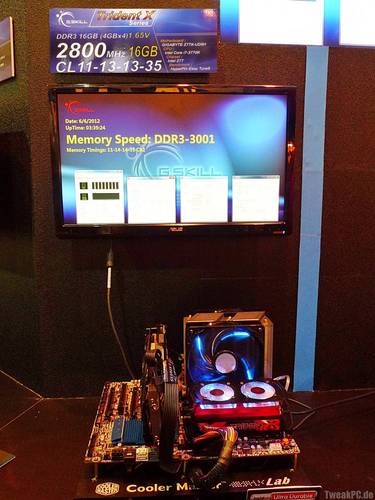 G.Skill zeigt 96 Gigabyte RAM-Kit mit 1600 MHz