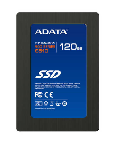 Adata S510: 120-GB-SSD mit Sandforce-Chip