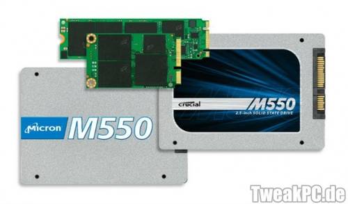 Micron: Neue SSD-Reihe Crucial M550 vorgestellt