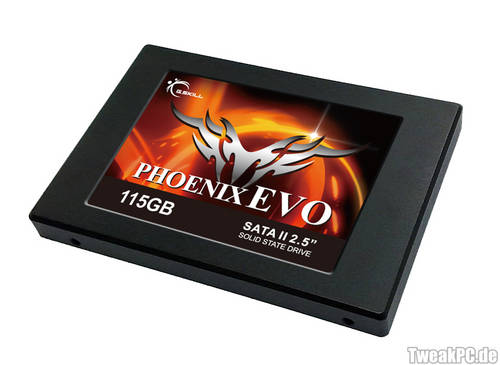 G.Skill SSD Phoenix EVO mit 25nm NAND Flash Speicher