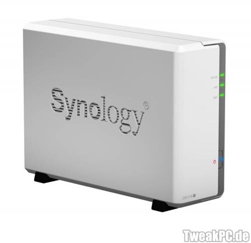 Synology DiskStation DS115j: Günstiges NAS für eine 3,5 Zoll Festplatte