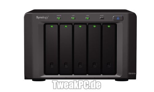 Synology DiskStation DS1010+ NAS mit bis zu 20 TByte
