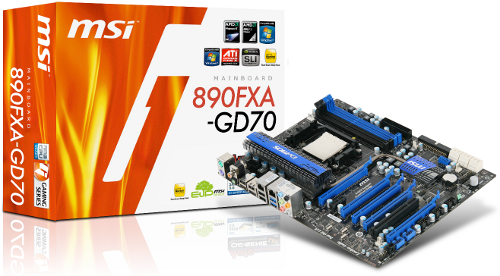 890FXA-GD70 komplettiert 800-Series von MSI