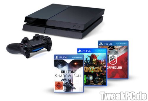 PlayStation-4-Bundle mit drei Spielen für nur 499 Euro angekündigt