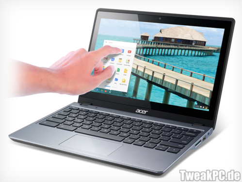 Acer C720P: Chromebook mit Touch-Display für nur 299 US-Dollar