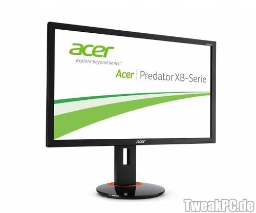 Acer Predator XB280HK: Erster UHD-Monitor mit G-Sync-Modul