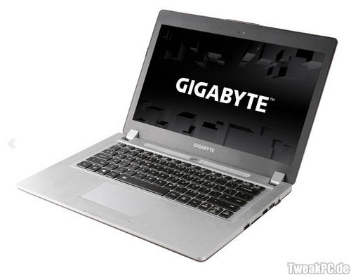 Gigabyte P34G V2: 14-Zoll-Gaming-Notebook angekündigt