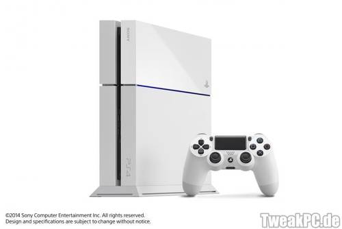 Weiße PlayStation 4 ab sofort bei Amazon vorbestellbar