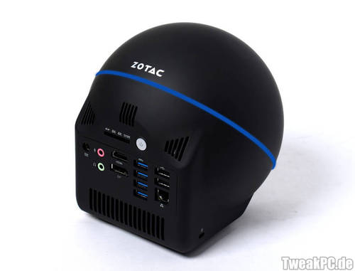 Zotac ZBox Sphere: Stromsparender, kleiner Kugel-PC vorgestellt