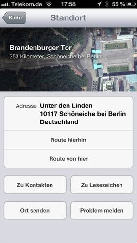 iOS 6: Peinliche Pannen in Apple Maps für das iPhone